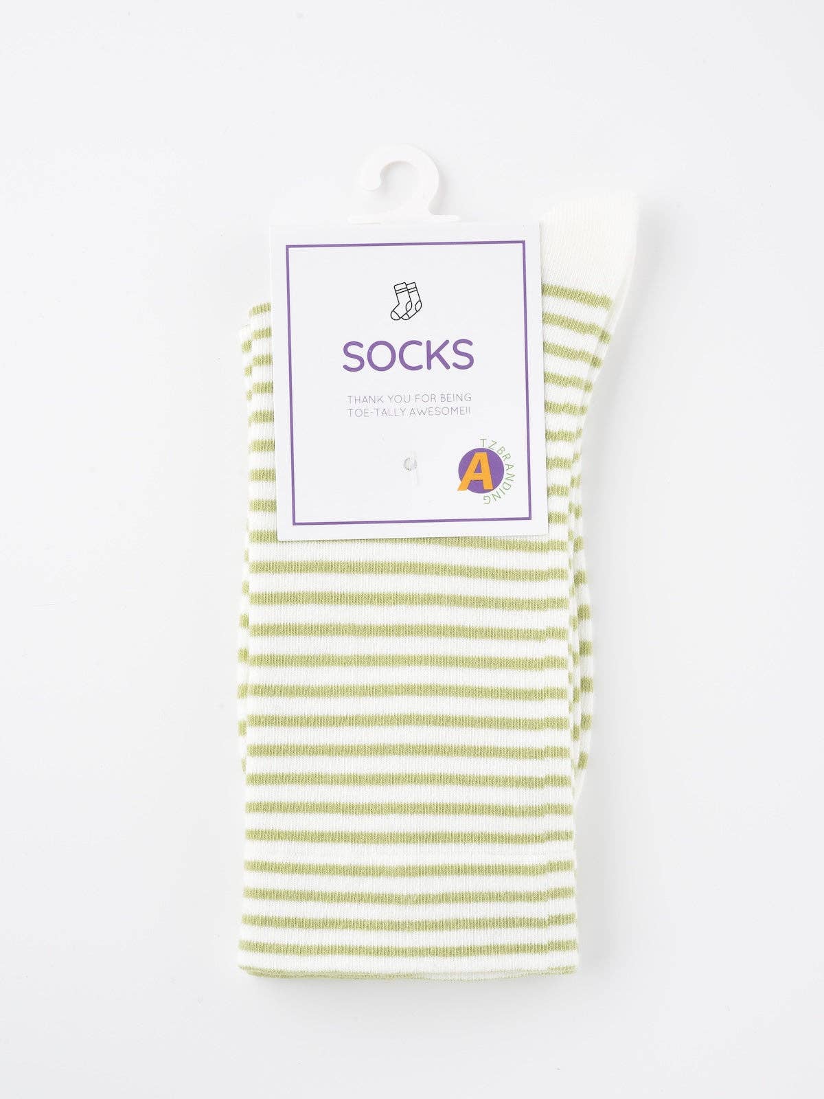 Funkyrel® Atzbranding Limited - Wholesale Sokken - Dames - Rufia - Kleurrijke Gestreepte Sokken tot Halverwege de Kuit2