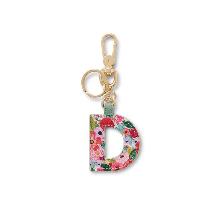 Rifle Paper Co. - Wholesale Keychain - Women's - Garden Party Monogram Key Ring