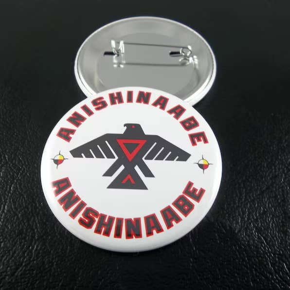 Nish Gear - Vendita all'ingrosso Spilla da bavero - Bottone Pinback Anishinaabe1