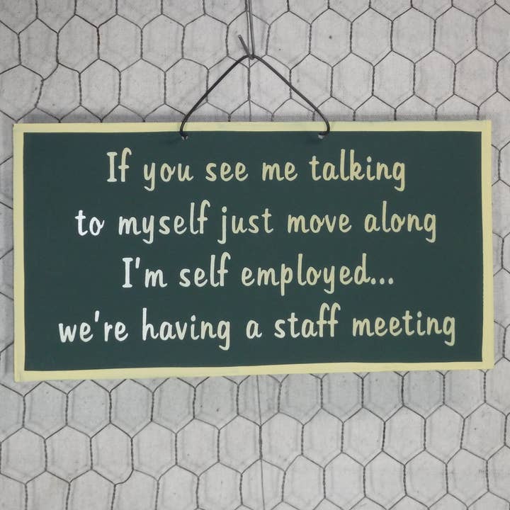 Self-employed-137 for wholesale by The Dapper Monkey and Co.