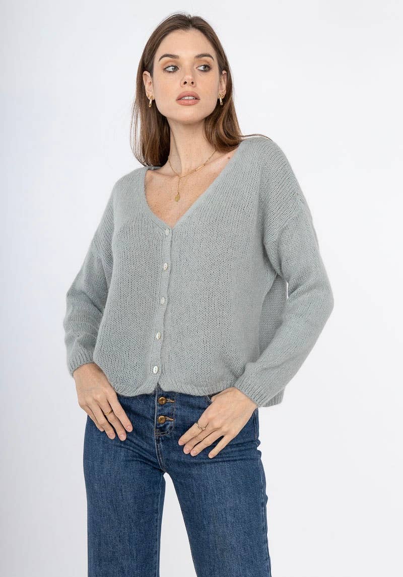 LINEN & COTTON HOUSE – Großhandel Jacke – Damen – 8561 JACKE AUS MOHAIRWOLLE, HERGESTELLT IN ITALIEN45