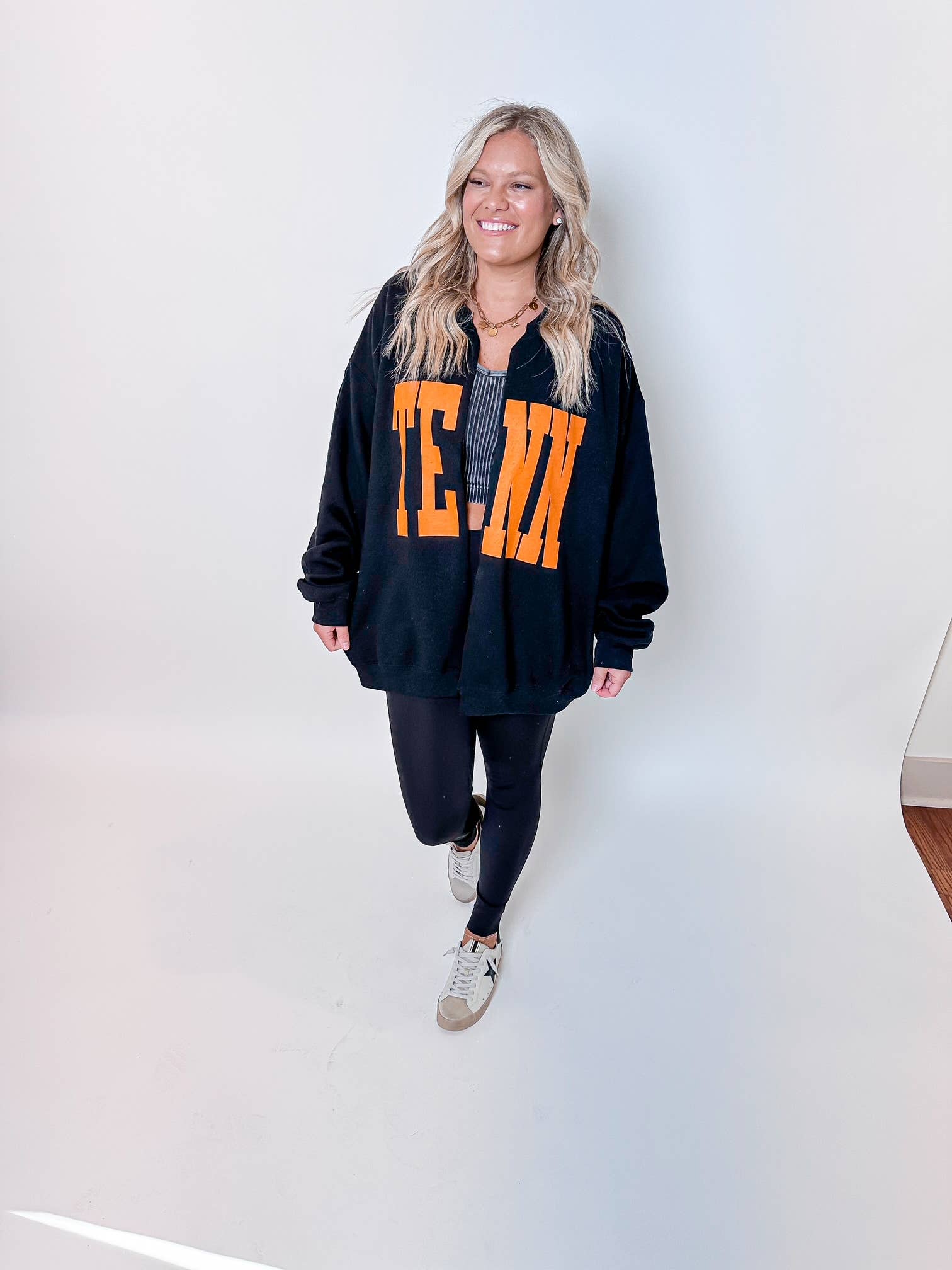 Wicker Road Boutique - Wholesale Cardigan - Women's - Black TENN Cardigan1