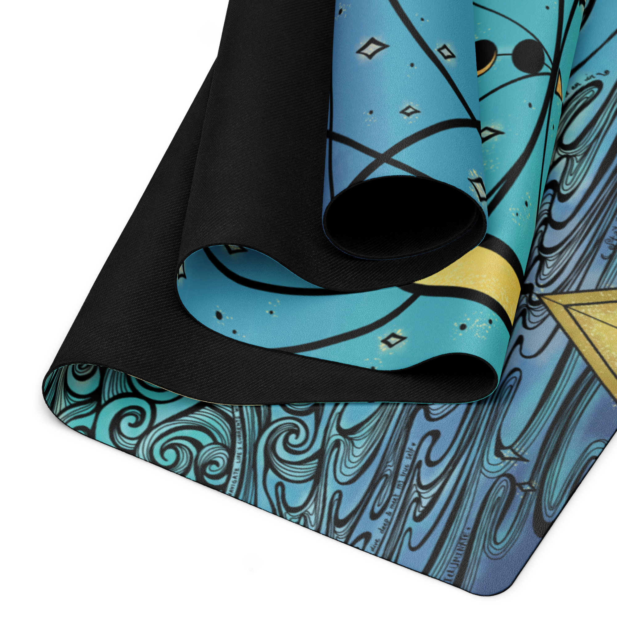 Kylee Firlit Creative - Wholesale Yoga Mat - Moon Goddess Yoga Mat4