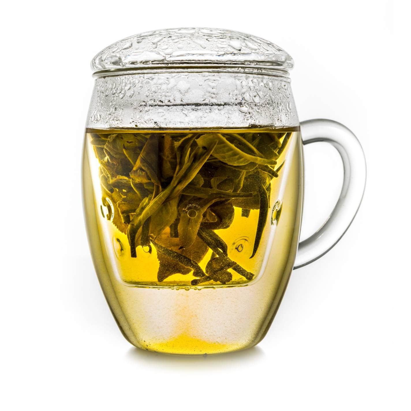 Creano - Wholesale Tea Pot - Creano tea glass all in one, large tea cup with strainer and cover1