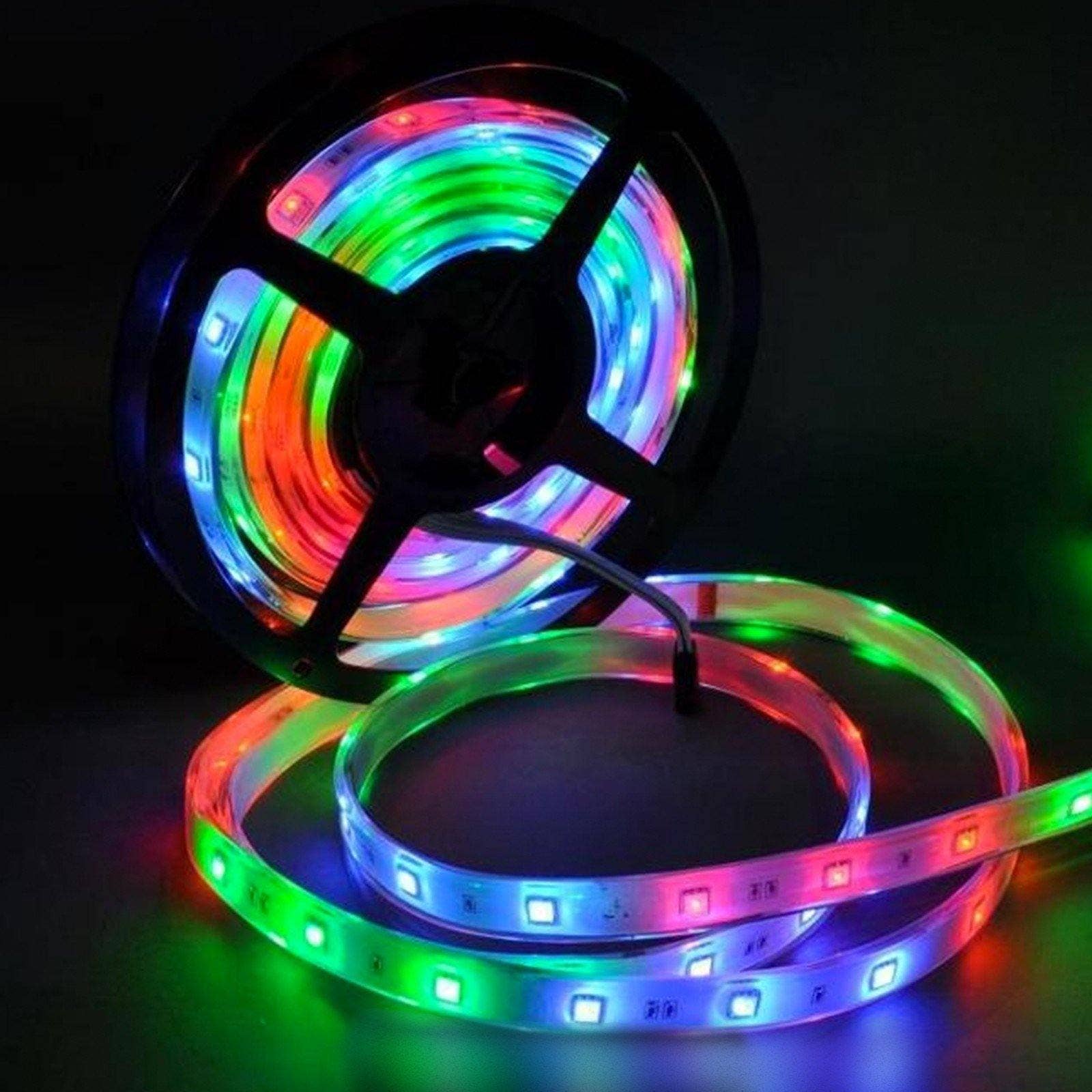 ENER-J – Großhandel Lichterketten – IP65-RGB-Lichtband-Set mit farblich wechselndem Farbwechsel0