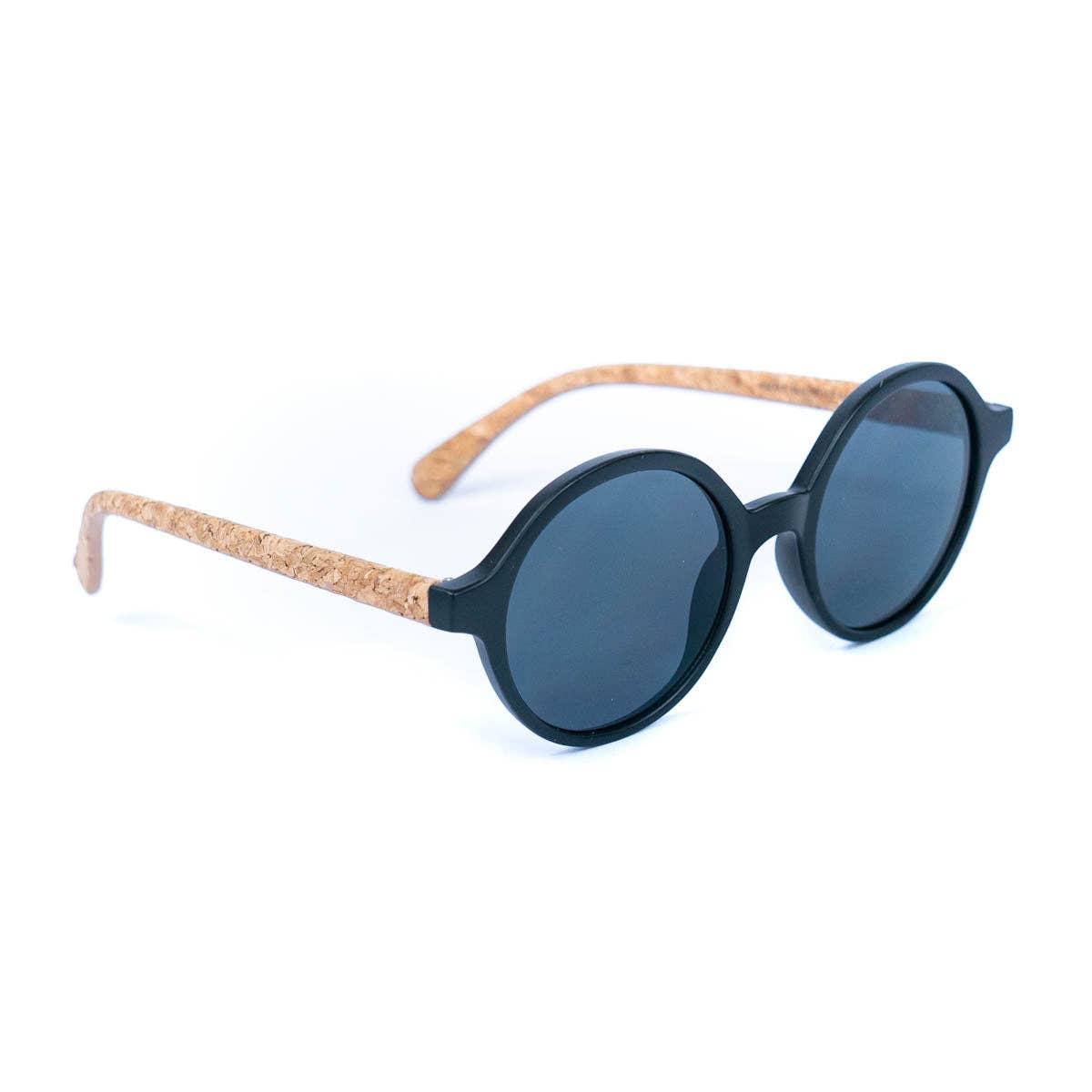 Meninas Bonitas Cork - Vente Lunettes de soleil – femme - Lunettes de soleil en liège pour femmes avec verres UV et étui L-10700