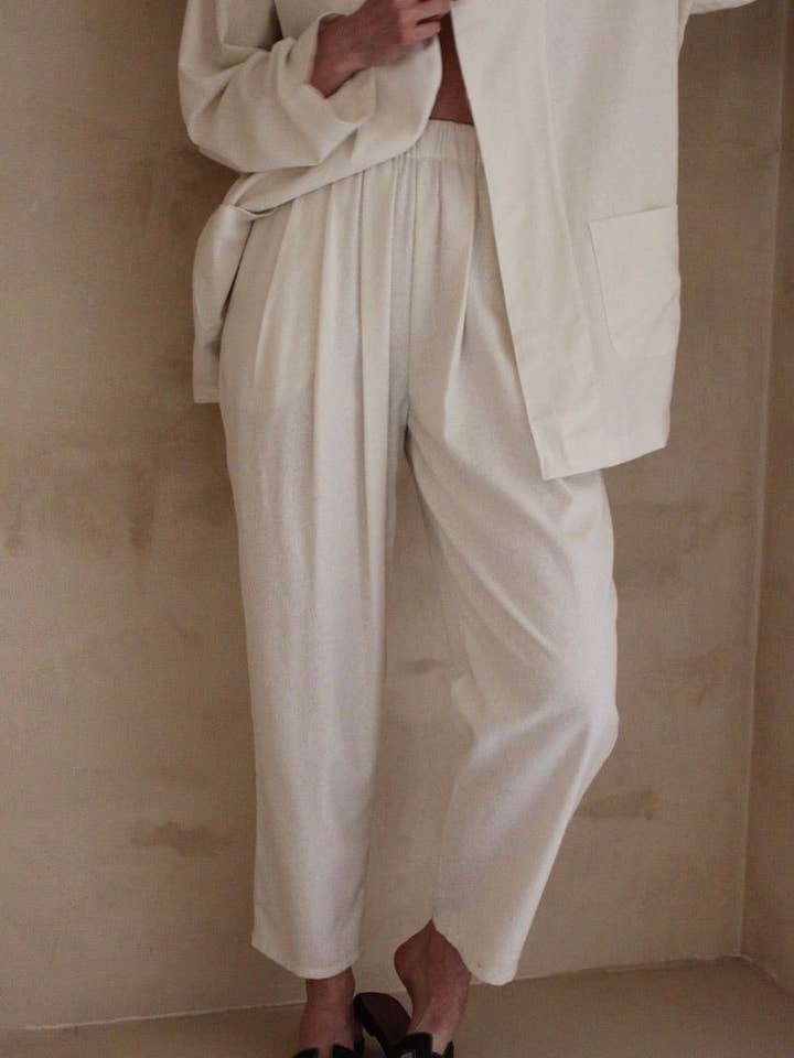 Na Nin - Wholesale Pants - Women's - Lena Raw Silk Pant14