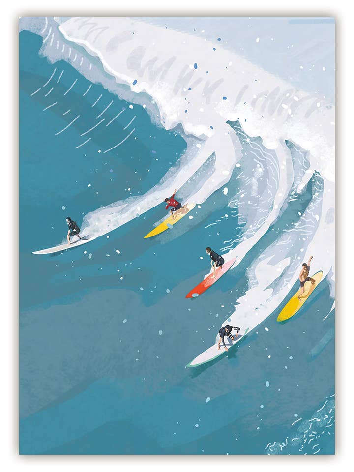 Surfer sur les vagues, sans titre (haut), 8035HK pour la vente par Actetre Deutschland Gmbh