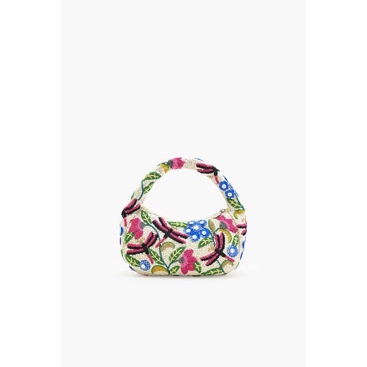 America & Beyond - Wholesale Top Handle Bag - Women's - Dragonfly Dreams Kashmiri Satchel