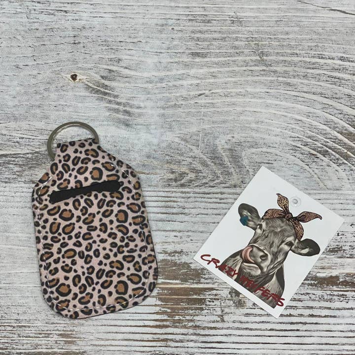 Crazy Heifers Wholesale - Wholesale Keychain - Women's - Neoprene Hand Sanitizer Holders