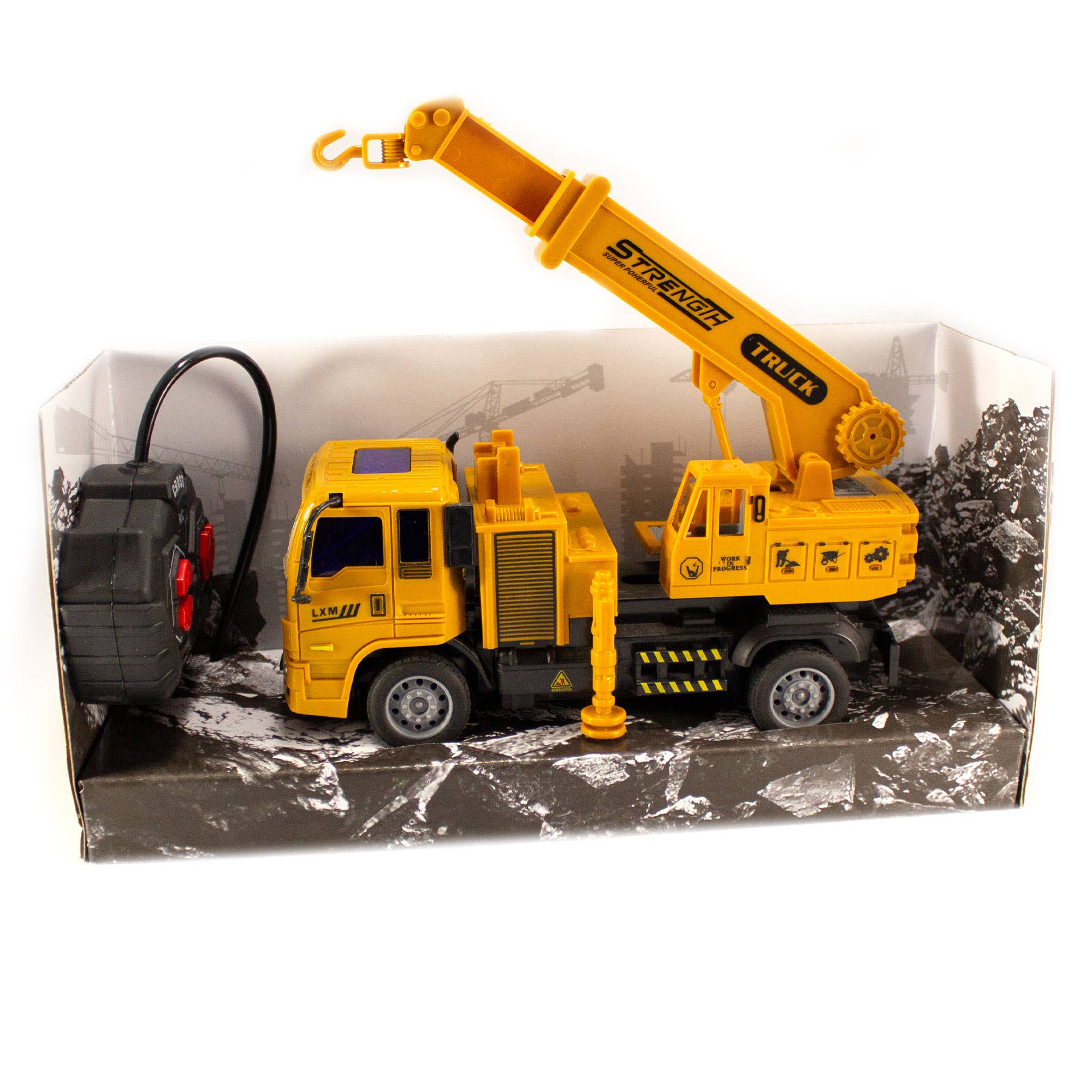 Toyventures – wholesale Leksaksbil/Lastbil - Barn – Fjärrkontroll RC Bygg Fordon Uppladdningsbart Batteri8