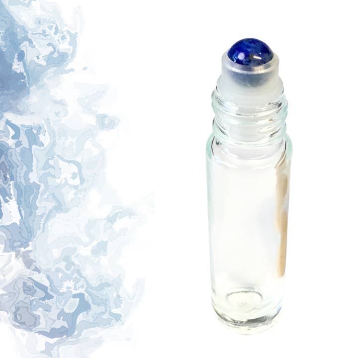 SODALITE Roller Bottle - 5/10ml - Cap & Info Card Options for wholesale by Essential Wellness - Body, Mind, Spirit
