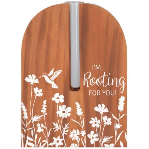 I'm Rooting For You Propagation Stand for wholesale by Gift & Garden by Carson