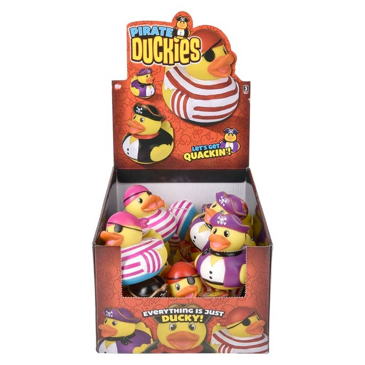 La Luna Bella - Toys - Wholesale Classic Toy - Kids - 3.75" Pirate Duckies - LLB Toys