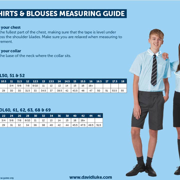 David Luke - Wholesale Button Down Shirt - Kids - Girls Short Sleeve School Shirts 2 Pack