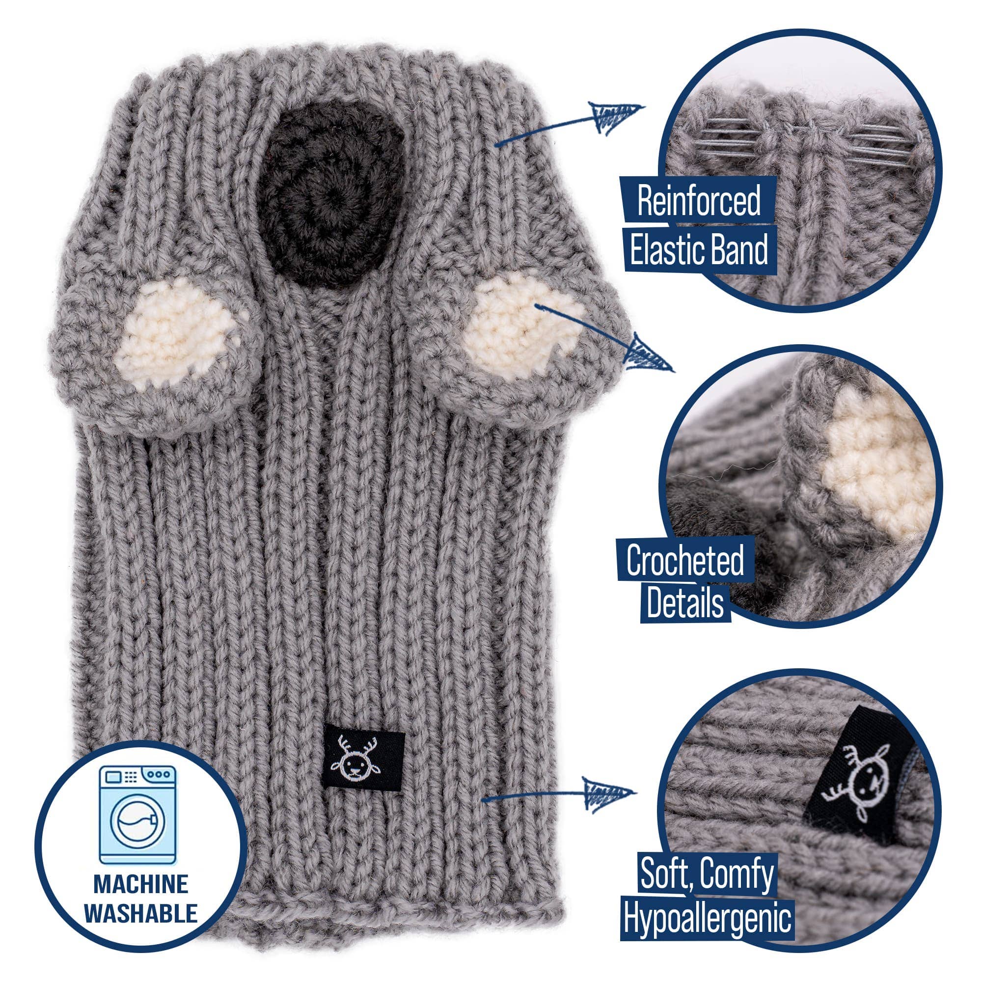 Zoo Snoods - Wholesale Pet Snood - Dog - Koala Dog Snood3