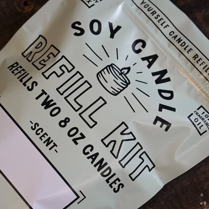 Ambush Candle Co. - Wholesale DIY craft kit - Candle Refill Kit (Makes Two 8oz Soy Candles)12