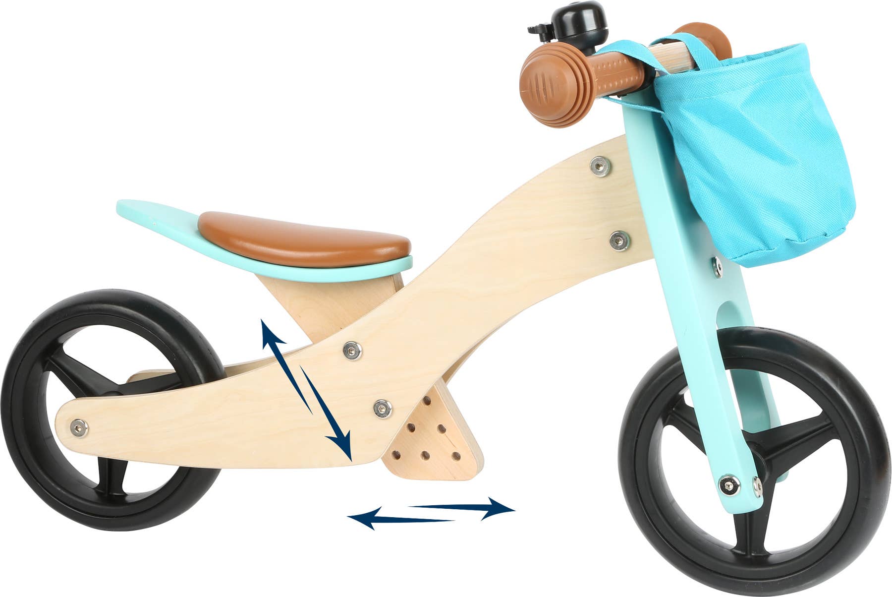small foot - Venta al por mayor Bicicleta/patinete - Niños - Bicicleta y triciclo de entrenamiento 2 en 1 turquesa2