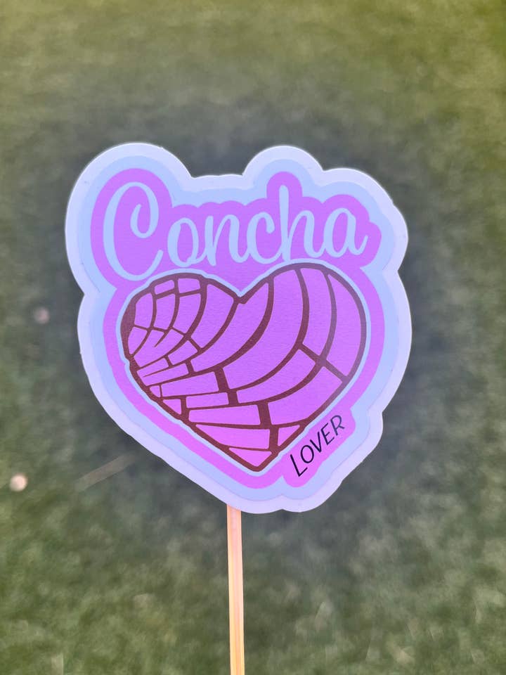 Concha Lover -- Vinyl Sticker for wholesale by Leti and Val