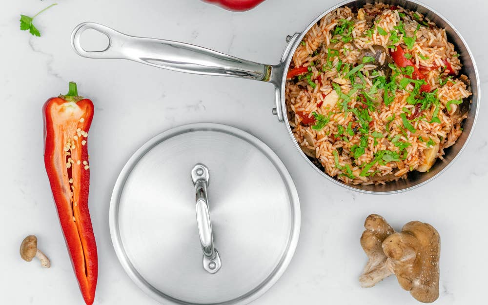 samuel groves - Wholesale Saucepan - Classic 16cm Stainless Steel Triply Saucepan with Lid4