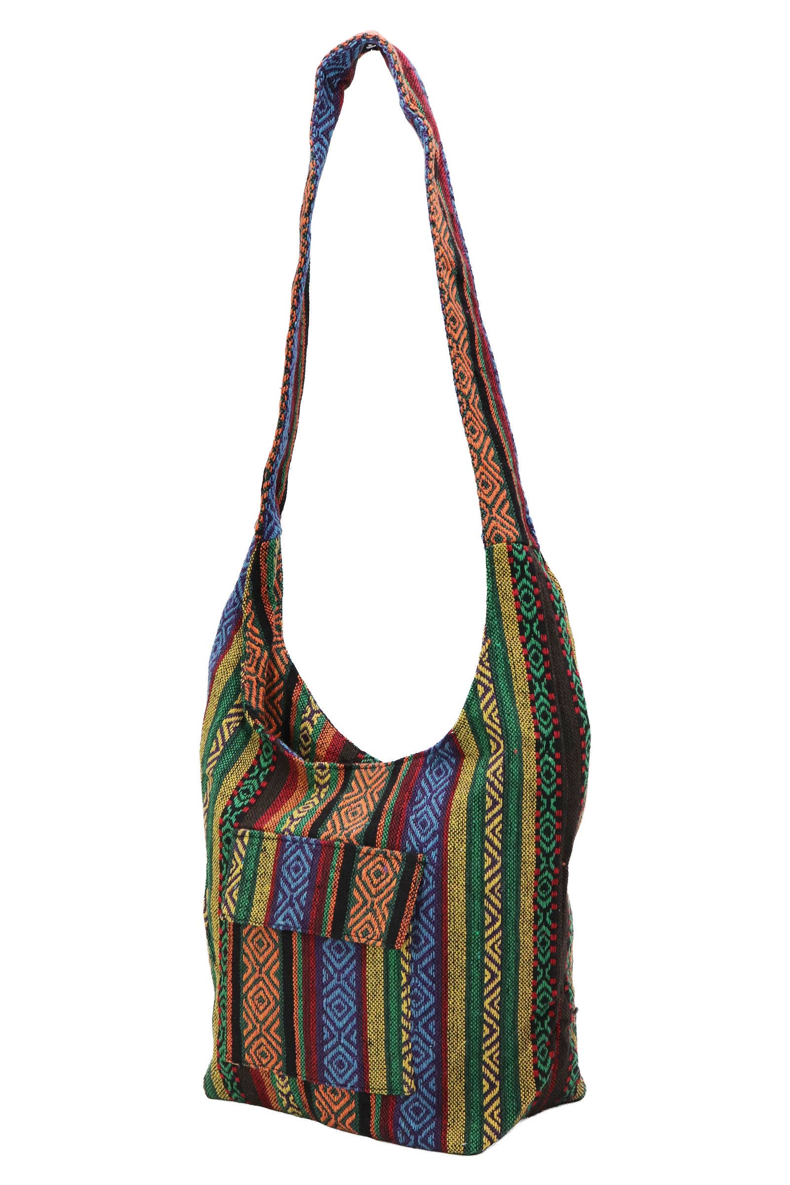 ASSORTITI Borsa Hobo in Tela con Cerniera Tribale Navajo Baja in vendita all'ingrosso su Faire16