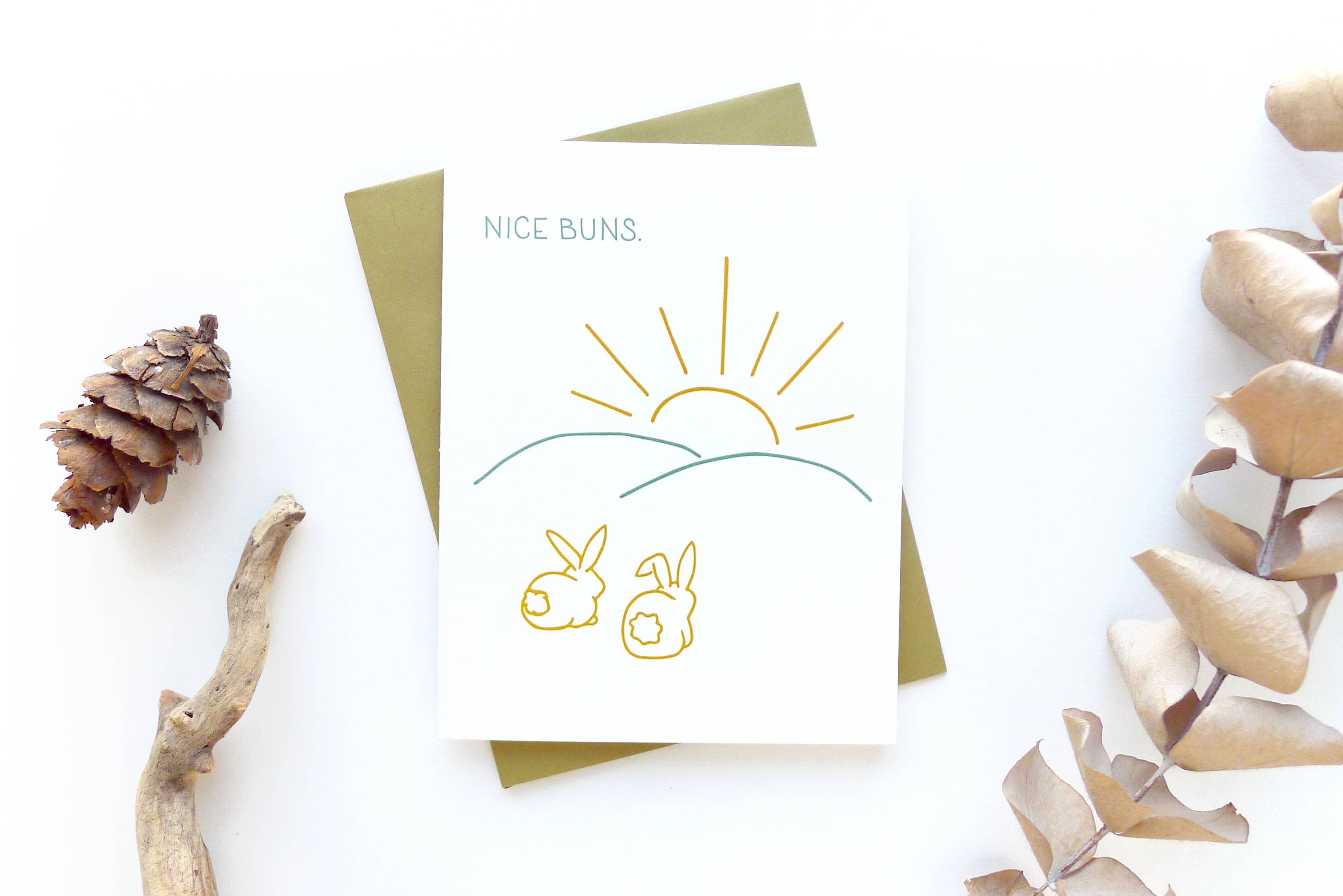 Middle Dune - Wholesale Love Card - Nice Buns Card1