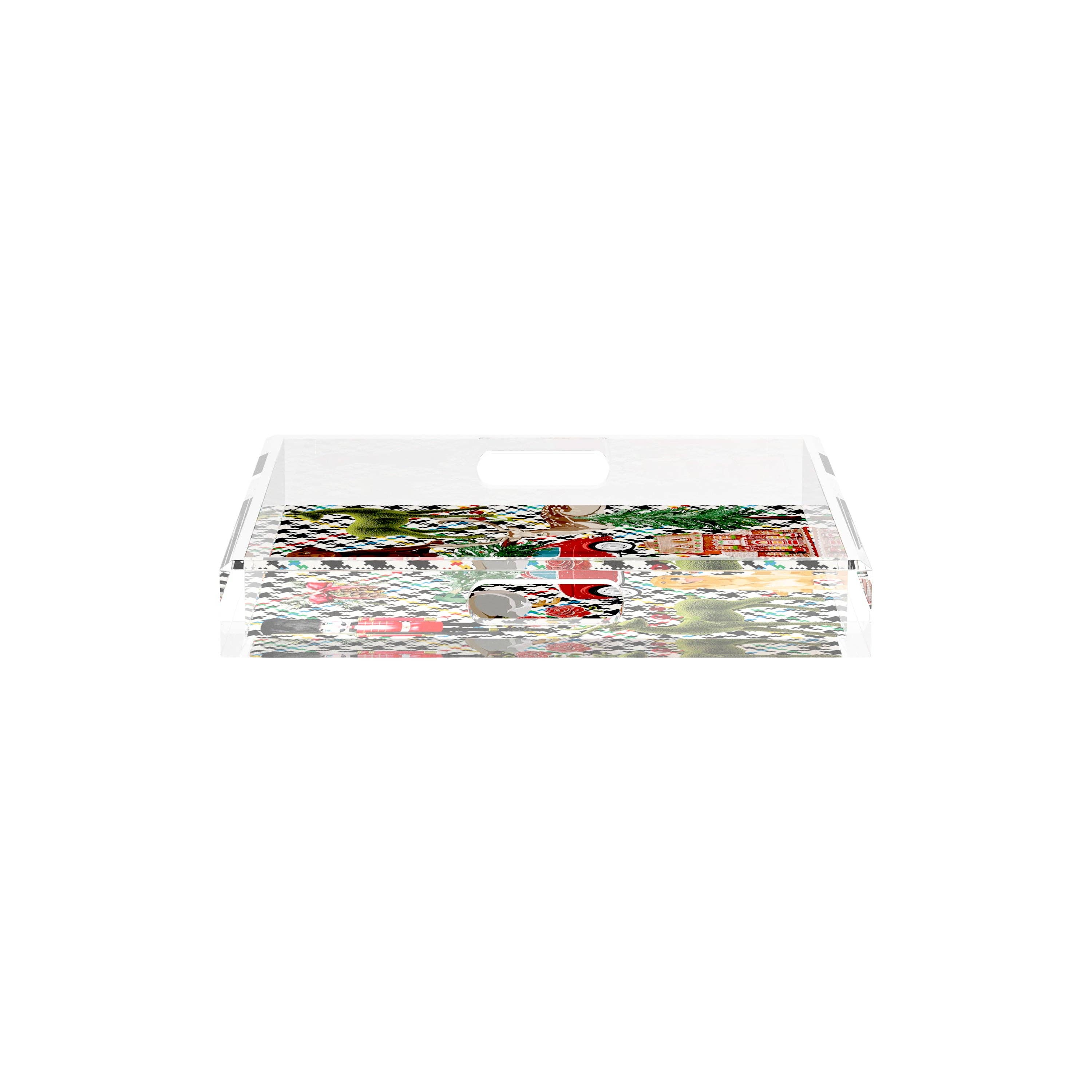 Nicolette Mayer Collection - Wholesale Decorative Tray - Ultimate Christmas Acrylic Square Decorative Tray13