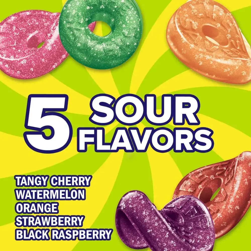 BranVx Distributors - Wholesale Gummy - Lifesavers Gummies Sours 7 oz.4