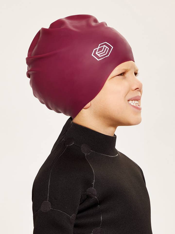 SOUL CAP - Wholesale Swim Cap - Kids & Baby - Kids Voluminous Swim Cap - Long, Curly & Big Hair8