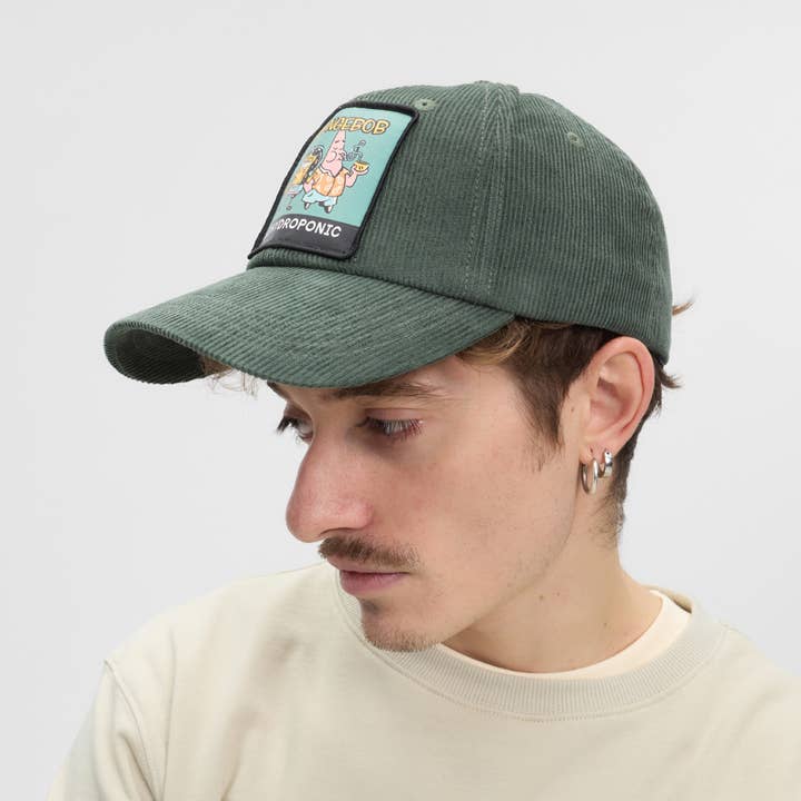 Hydroponic - Wholesale Baseball Cap - Unisex - SB Duo CP 05 - Teal Green Corduroy4