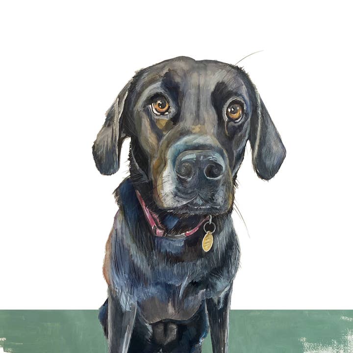 Fine Art Pet Portrætter for engroshandel hos The Fine Artist