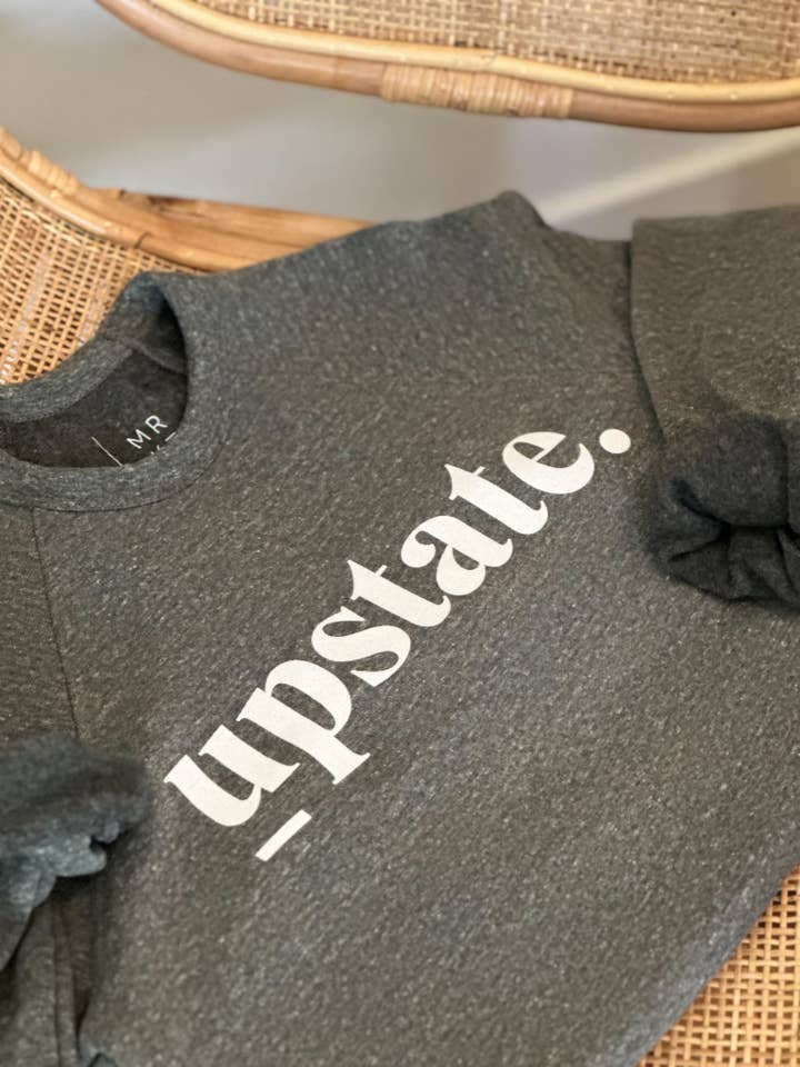 Pittsford MRKT - Wholesale Graphic Sweatshirt - Women's - UPSTATE CREW Sweatshirt