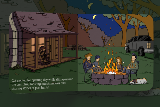 Explore the Outdoors Books - Wholesale Baby & Toddler Book (0-2) - Deer Camp Children's Book1