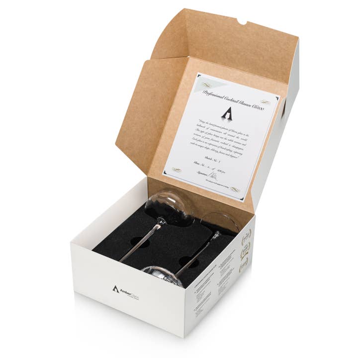 LuxFood-Shop - Wholesale Cocktail/Liquor Glass - CG100 AmberGlass Handmade Cocktail Cup2