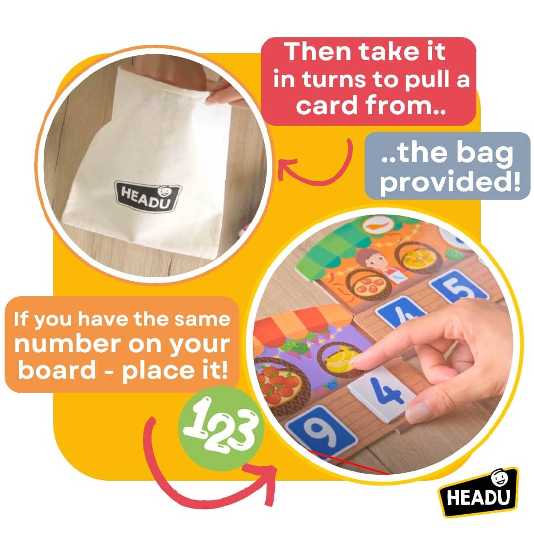 Baby Republic – wholesale Brain game – Child – 123 Montessori Touch Bingo3