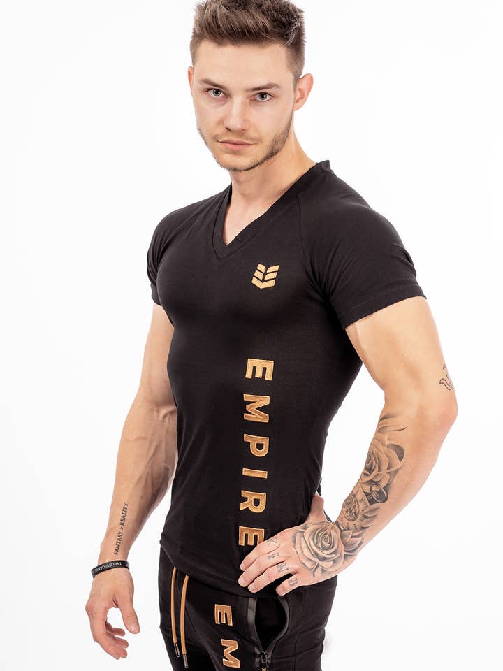 Empire Embodied - Wholesale T-Shirt - Men's - T-shirt short-sleeve slim-fit T-shirt organic cotton crew neck