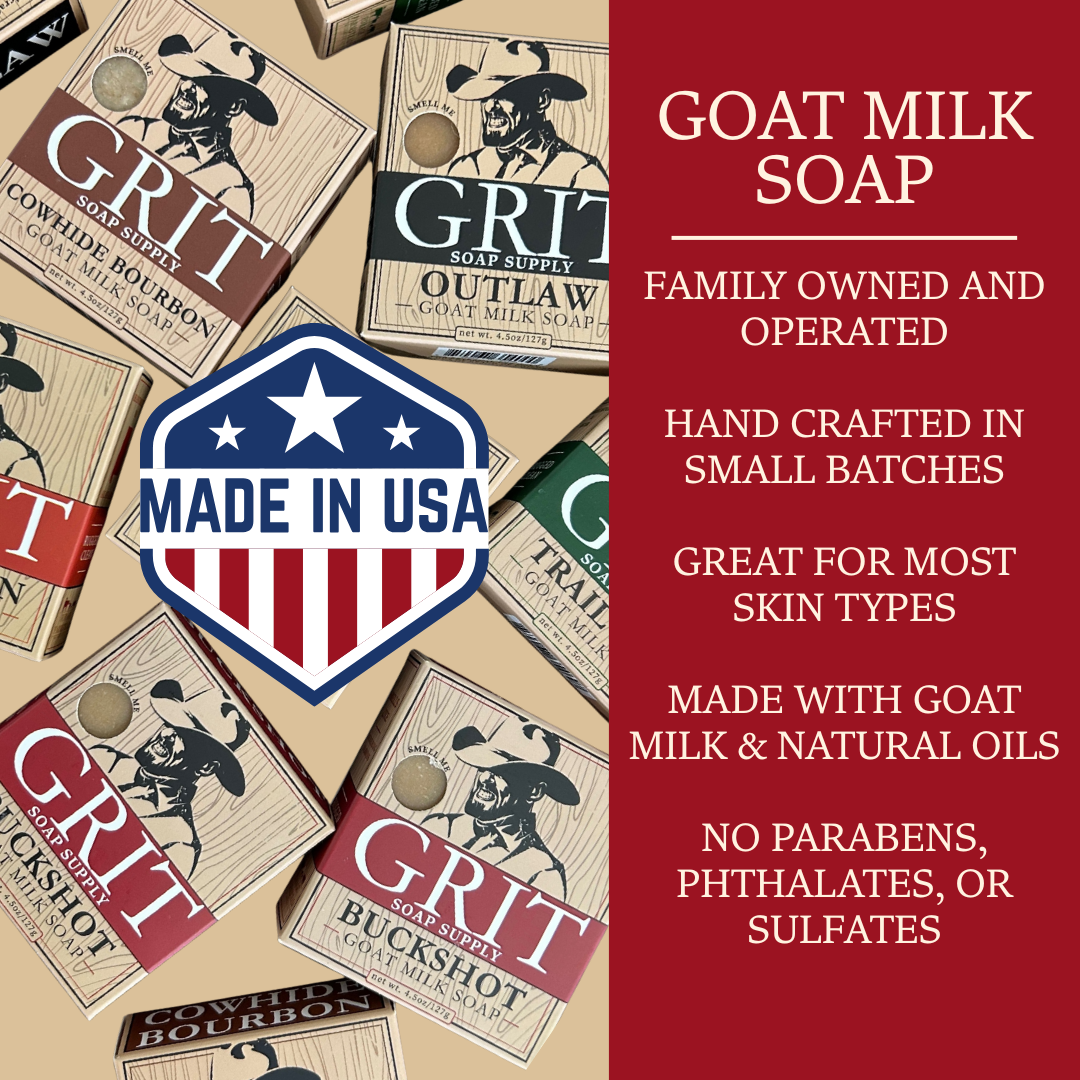 GRIT Soap Supply - Wholesale Bar Soap - Men's - Southern Ties Goat Milk Bar Soap3