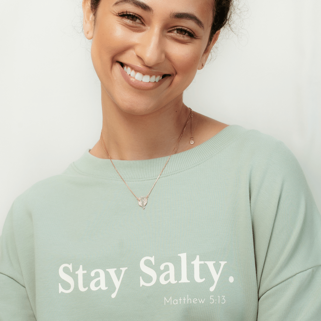 Rizen Jewelry - Wholesale Graphic Sweatshirt - Women's - Be The Light | Stay Salty Sweatshirt2