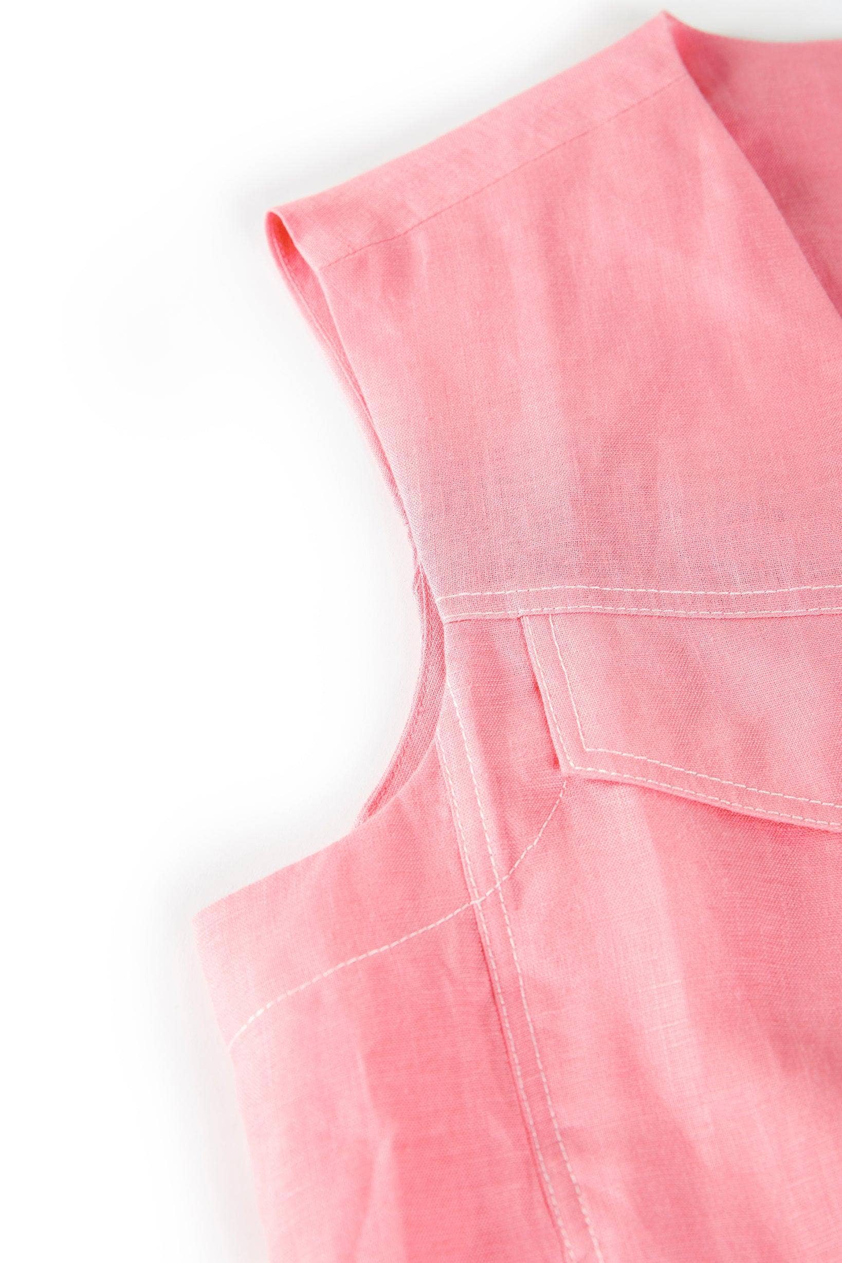 SUNDAY LIFE - Wholesale Outerwear Vest - Women's - Garance sleeveless jacket6