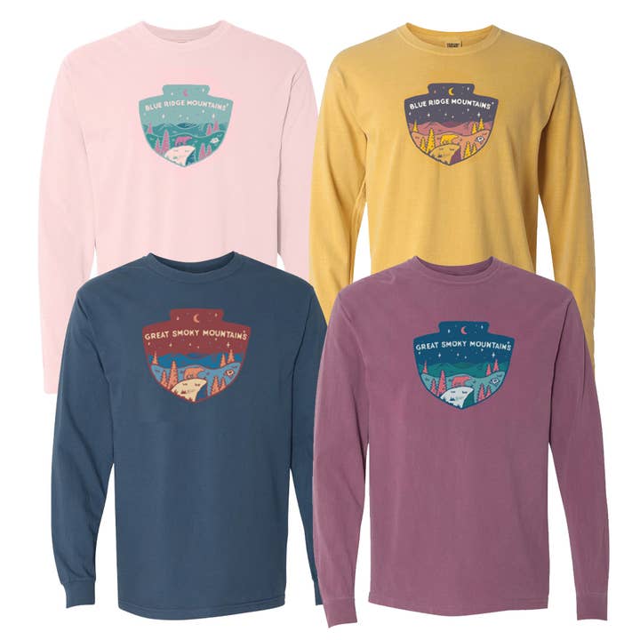 Mountain Ridge Arrowhead Long Sleeve Shirt for wholesale by Nature Bound Co