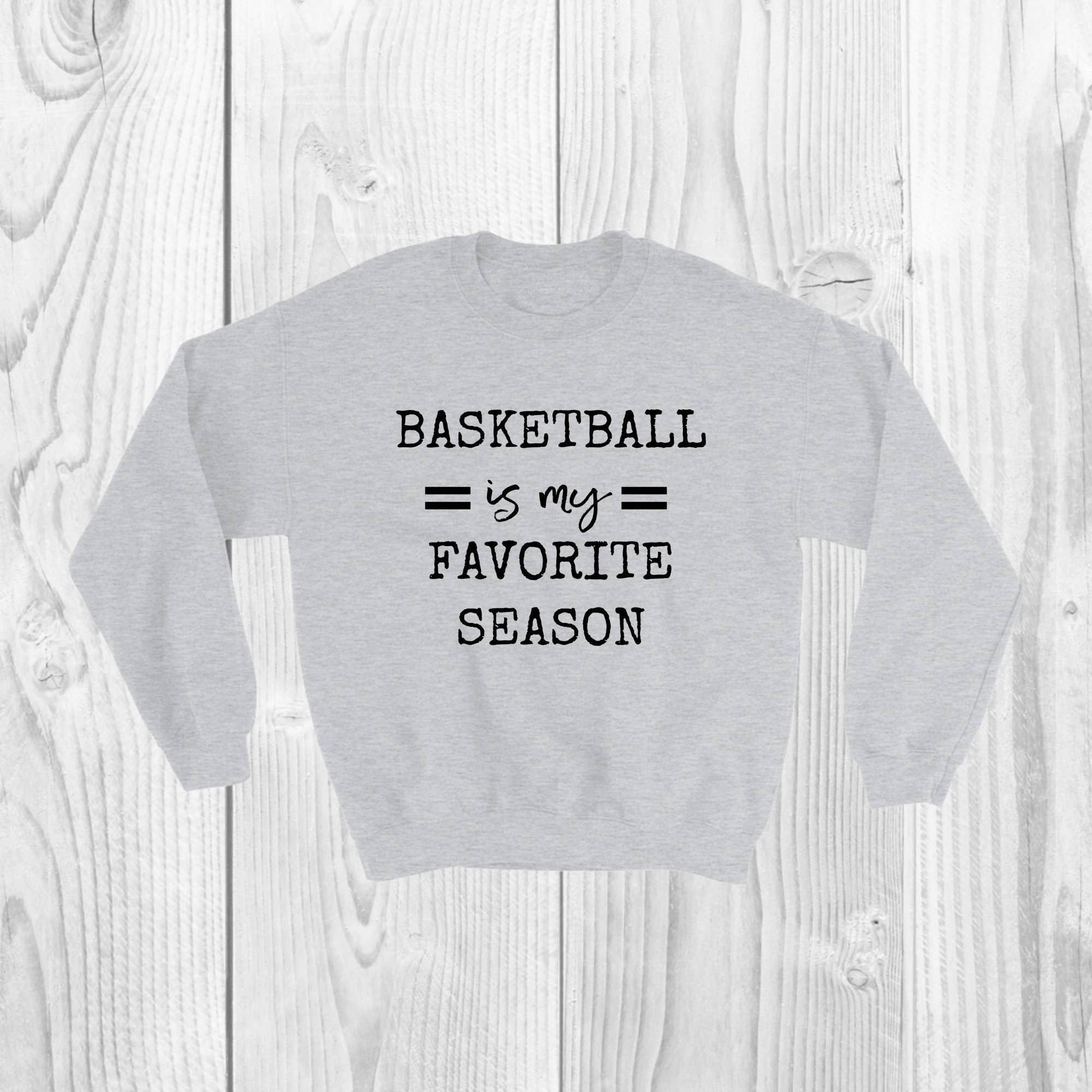 My Bella Vida Inc. - Wholesale Sweatshirt - Women's - Basketball is My Favorite Season Sweatshirt0