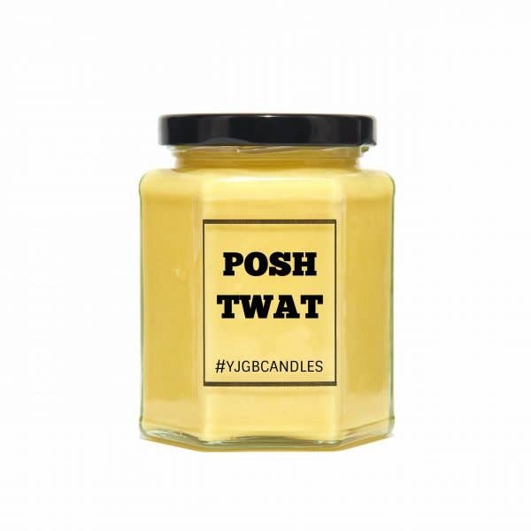 Lindsay Lucas Candles - Wholesale Jar/Filled Candle - Posh Twat Scented Candle2