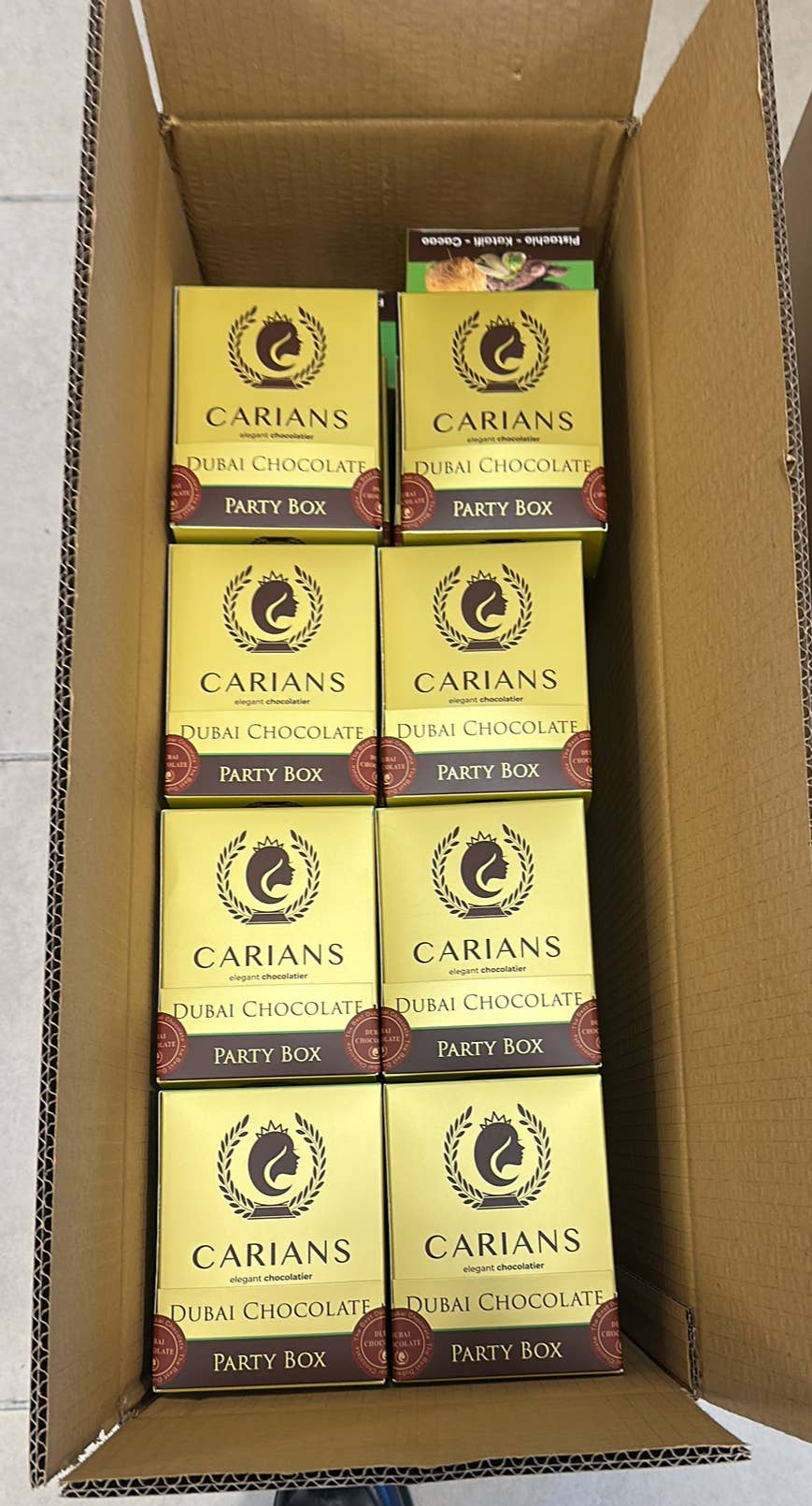 Carian's Bistro Chocolates - Wholesale Chocolate Bar - Dubai Chocolate Bite Size Premium Chocolate For Shops6