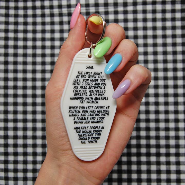 A Shop of Things - Wholesale Keychain - Women's - Jersey Shore Keychain