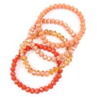 Love and Repeat - Vente Bracelet de perles - BRACELET EXTENSIBLE QUATRE LIGNES DE PERLES DE CRISTAL3