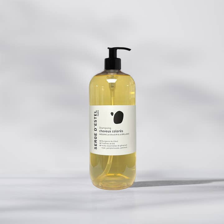 Champú Cosmos Natural 100% vegano para cabello teñido, 1 litro para venta al por mayor de Serge D'Estel