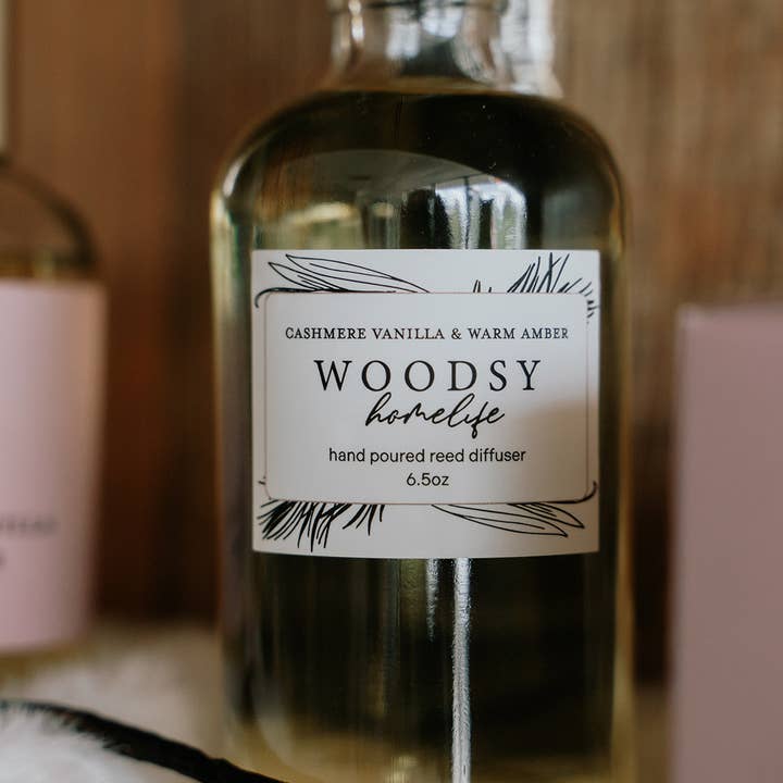 Woodsy Homelife - Wholesale Reed Diffuser - Cashmere Vanilla & Warm Vanilla Reed Diffuser 3