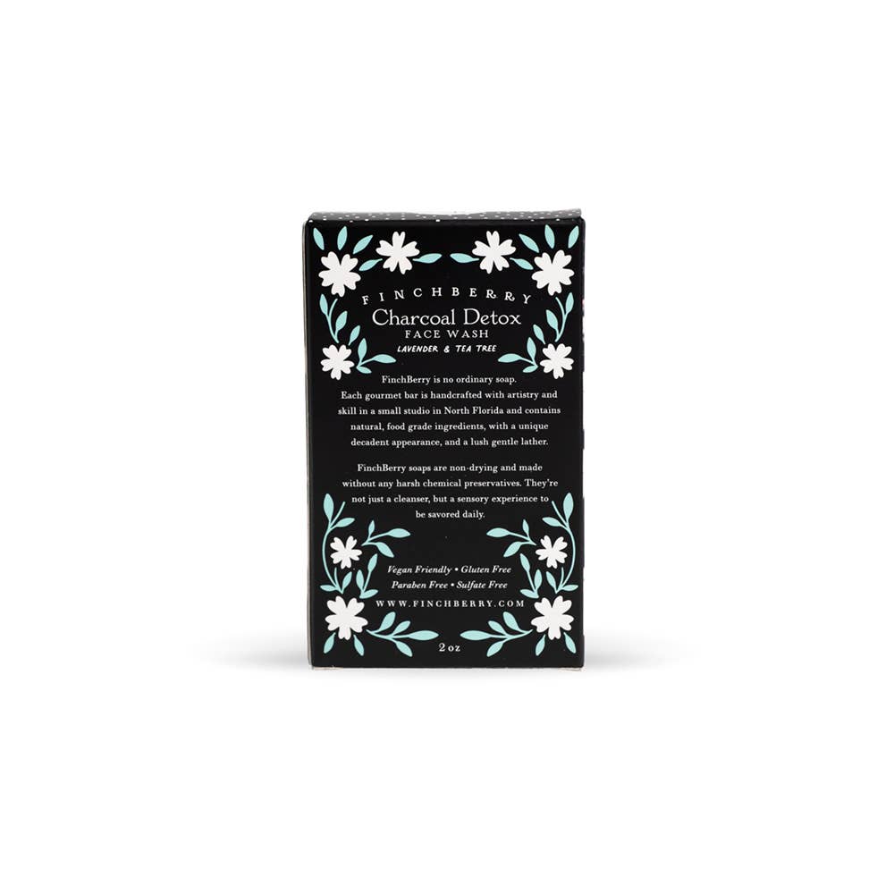 FinchBerry - Wholesale Facial Bar - Charcoal Detox Purifying Exfoliating  Facial Wash Bar3