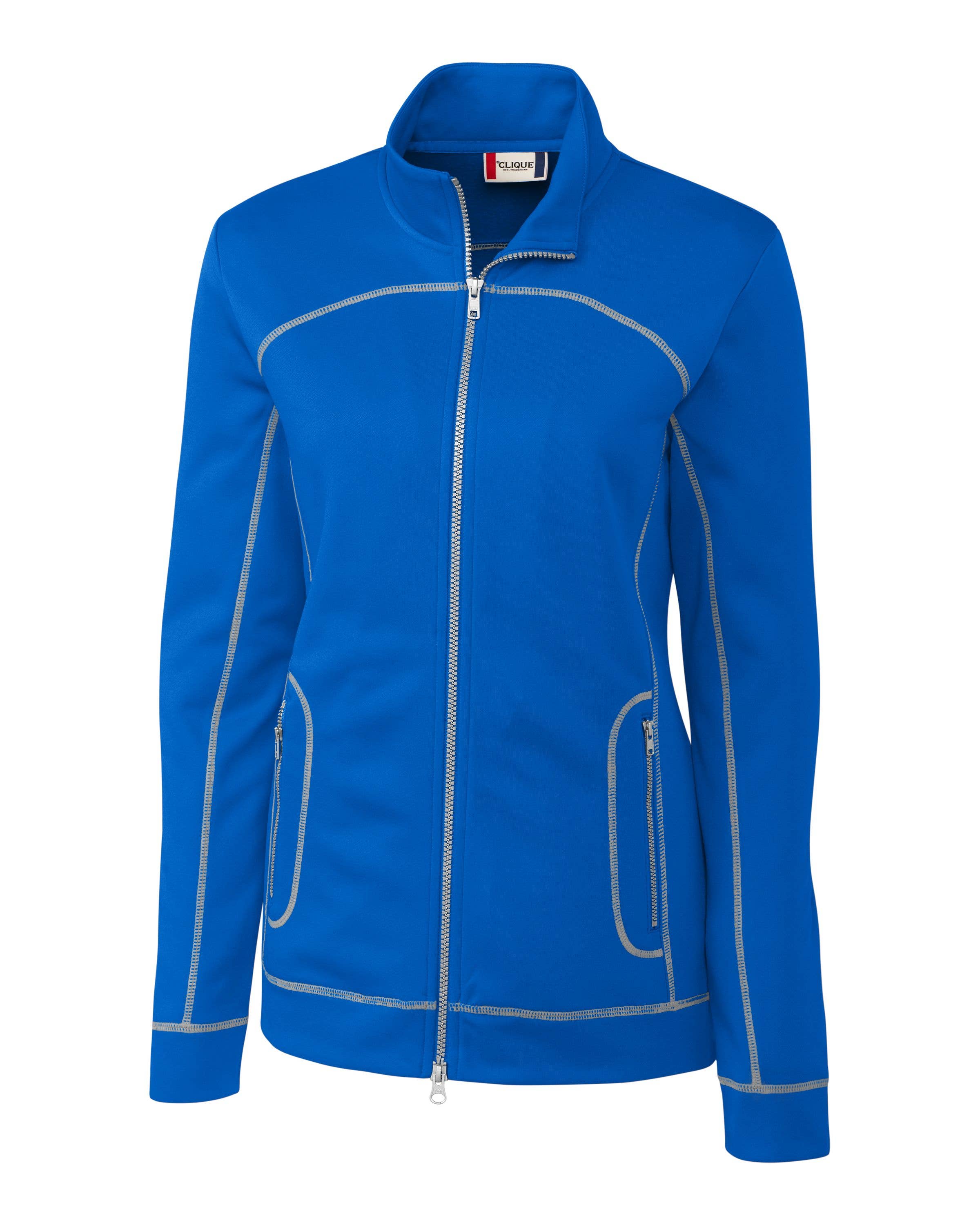 Cutter & Buck - Wholesale Athletic Jacket - Women's - Clique Helsa Womens Full Zip Knit Jacket1