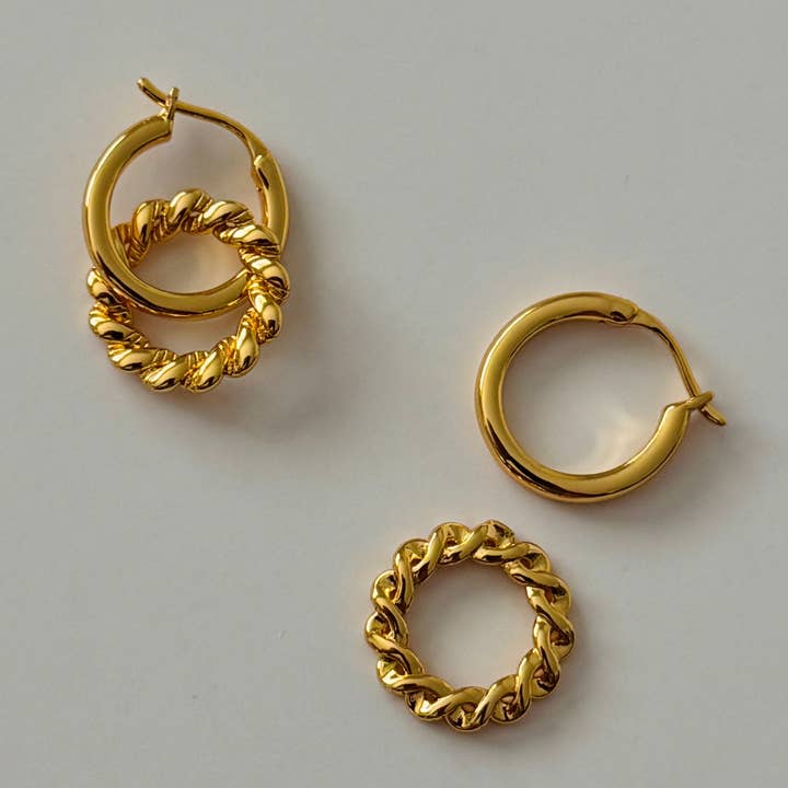 Boucles d'oreilles Tasha pour la vente par Namaste Jewelry